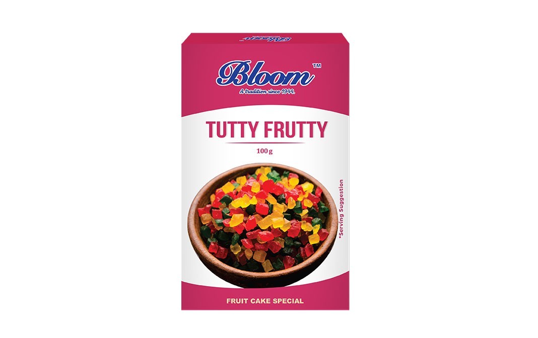 Bloom Tutty Frutty    Box  100 grams